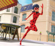 Ladybug near the Bakery poster