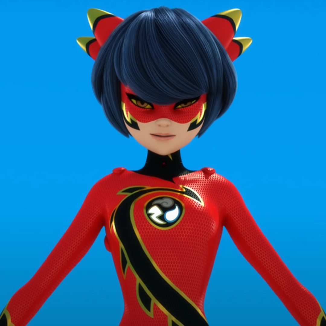 Miraculous Ladybug And Chat Noir, female character red suit