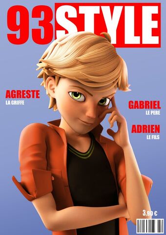 Miraculous ladybug adrien shirt hot sale