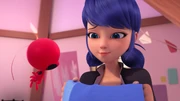Marinette knits a sweater.