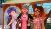 Anarka talking to Marinette.