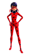 Ladybug en el formato de juego móvil.