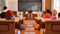 Miss Bustier's classroom | Miraculous Ladybug Wiki | Fandom