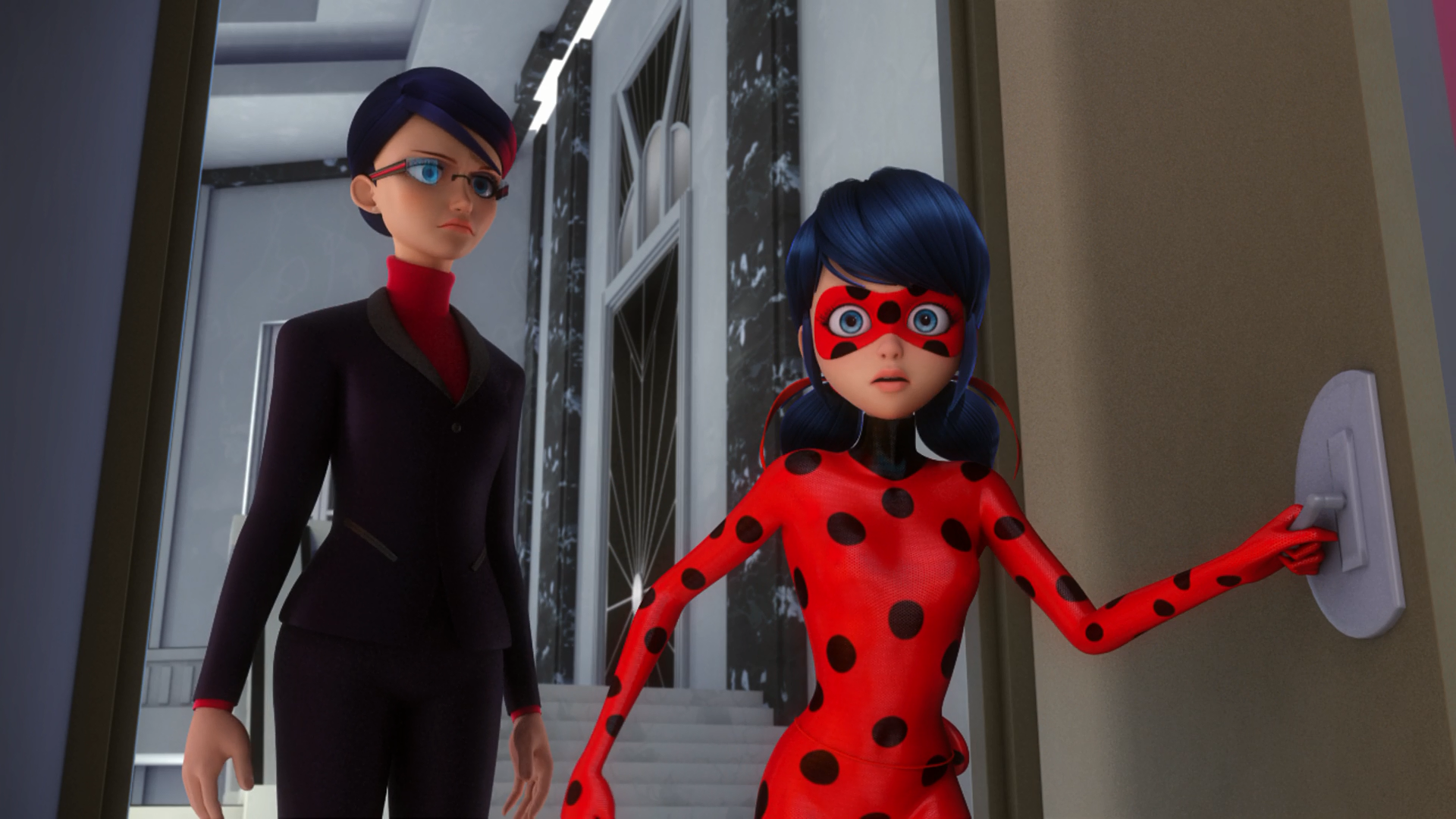 Miraculous Ladybug And Chat Noir, female character red suit