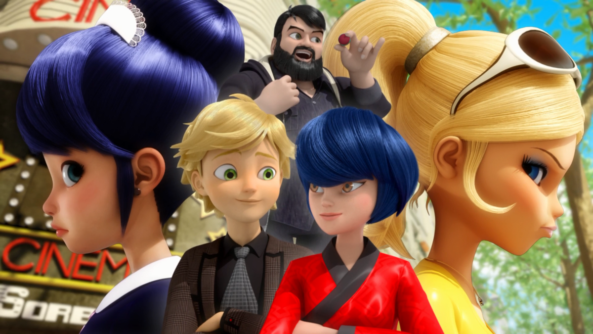 Perruque Ladybug femme - Miraculous, les aventures de Ladybug et