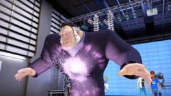 A card hitting Placide I.T. that freezes him in place.