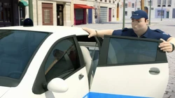 Click here to view the image gallery for Roger's police car.