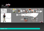 Kung Food - Seafood Weapon model sheet