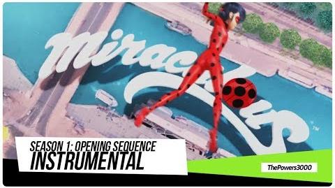 Miraculous Ladybug Season 1 — Opening Sequence Instrumental (Korean ver