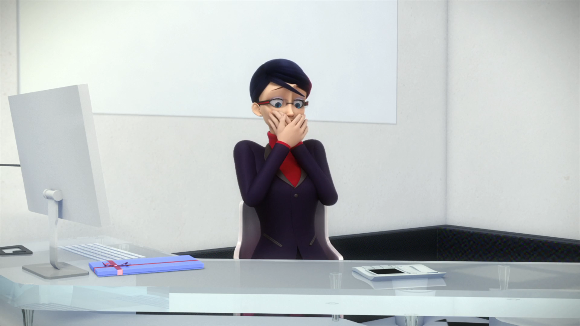 Nathalie is very tired. — I love how the miraculous wiki has a bunch of