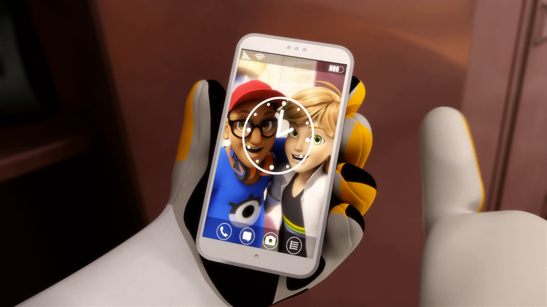 Adrien's cellphone, Miraculous Ladybug Wiki