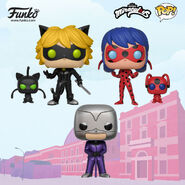 Miraculous Funko POP! promo art