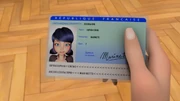 Marinette's ID card.