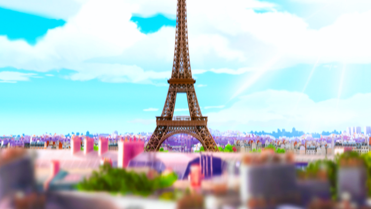 Ladybug Con La Torre Eiffel Clipart , Png Download - Lets Run Away