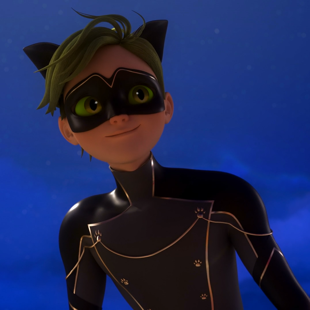 Chat Noir / Adrien Agreste avec aile Miraculous