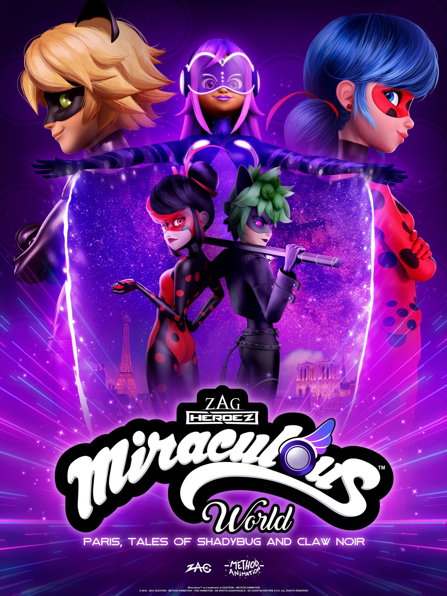 Miraculous News World 🐞 on X: 🐞🇫🇷: Get to be the first ones to see the  Miraculous: The Film in France! The film will be presented to you on  #GrandRex Paris starting