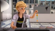 Flashback of Adrien making it in "Ladybug".