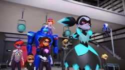 The Puppeteer and her doll-controlled army.