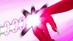 Le rayon provenant de sa montre