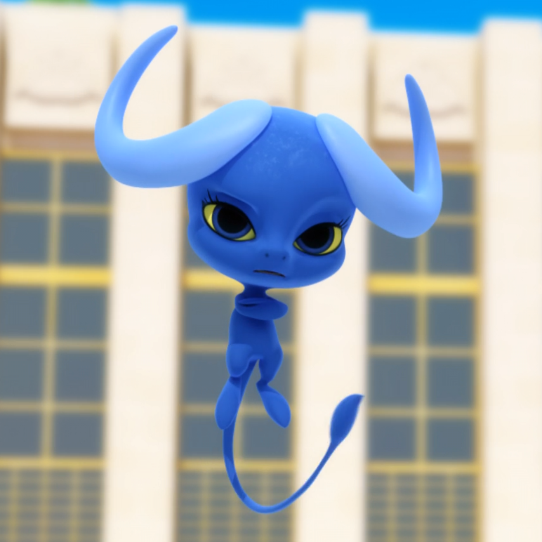 Stompp is the kwami of Determination who is connected to the Ox Miraculous....