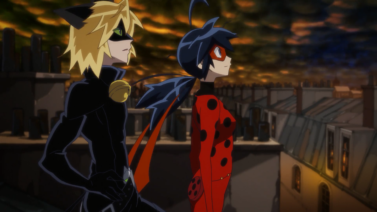 Ladybug and CatNoir meet their Anime version (PV)