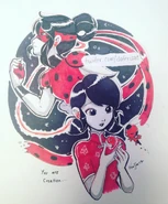 Piáo Chóng drawing.jpg (130 KB) Drawing of Marinette, Tikki, and Piáo Chóng for the 1st day of Inktober, 2017.
