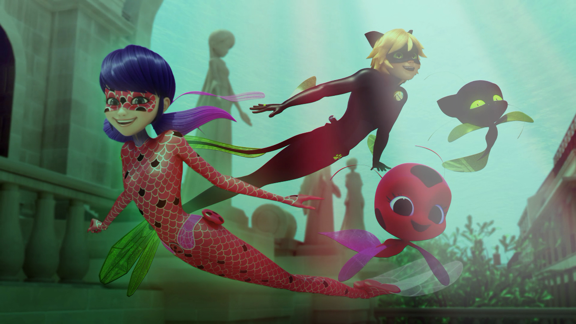 This wiki is about Miraculous: Tales of Ladybug & Cat Noir, the CGI sup...
