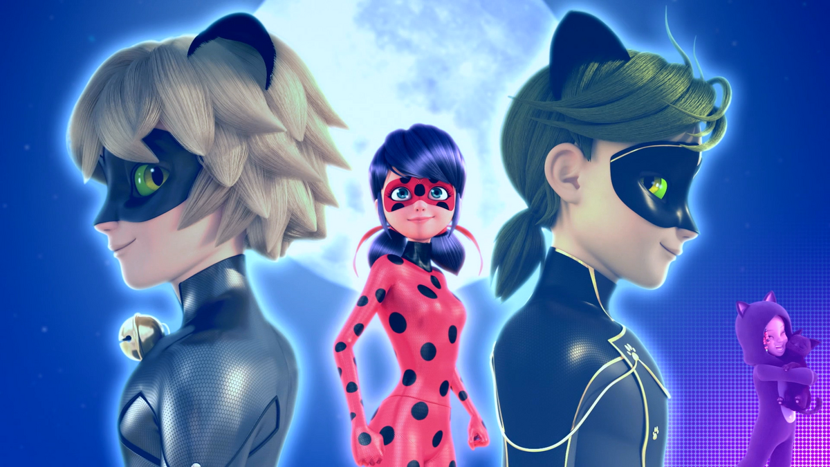 Costume switch! (Miraculous LadyBug, Chat Noir)