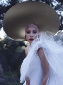 Lady Gaga in a hat by (, , )