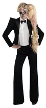 "Born This Way" Music Video - Tuxedo skeleton costume