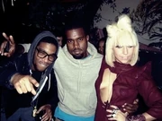 Kid Cudi, Kanye West, and Gaga on , .
