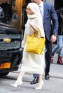 3-24-14 Leaving her apartment in NYC 001