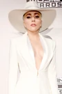 Blonde with white hat