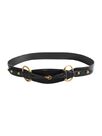 Gucci - Leather horsebit belt
