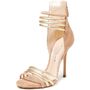 Casadei - Strappy suede and leather sandal