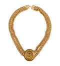 Chanel - Rue cambon coin medallion charm chain necklace
