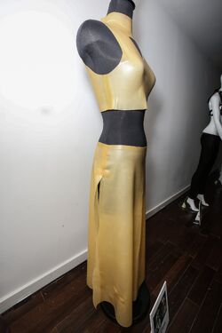 Dolce & Gabbana Balconette Bra In Laminated Jersey In Gold