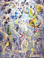 Галактика Jackson Pollock, часть арт-музея Joslyn.