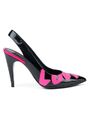 Louis Vuitton - Stephen Sprouse patent leather slingback heels
