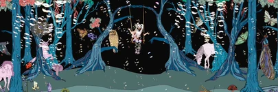 "Do What U Want" - Backdrop artRAVE: The ARTPOP Ball Ruth Hogben director