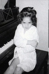 Young Gaga at Piano