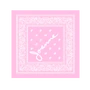 Joanne pink bandana