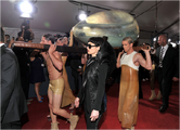 Arriving at Grammys 021