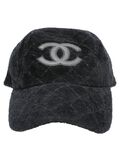 Chanel - Velvet hat