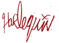 Harlequin logo.png (117 KB) Custom hand lettering (not a font)