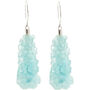 Blue Rock Candy Earrings