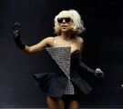 Mirrored dress (The Fame Ball, 2009)