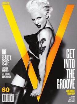 V (magazine)/US, Gagapedia
