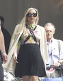 Platinum-blonde straight loose