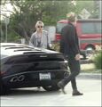 4-16-18 Arriving at Starbucks in Malibu 001